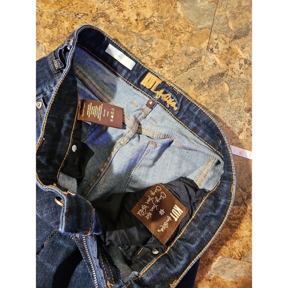 Kut From The Kloth Katy Boyfriend Dark Wash Distressed Jeans Size 4 ( J56) - Picture 3 of 8